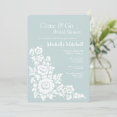 Kom en ga met de bruiloft kaart (Staand voorkant)