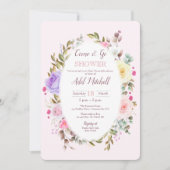 Kom en ga naar het Open House Baby shower Kaart (Voorkant)