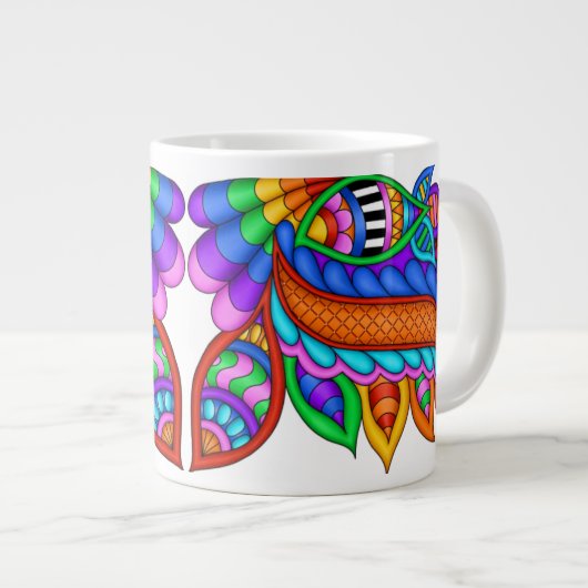 Kom en haal het. grote koffiekop (Voorkant rechts)