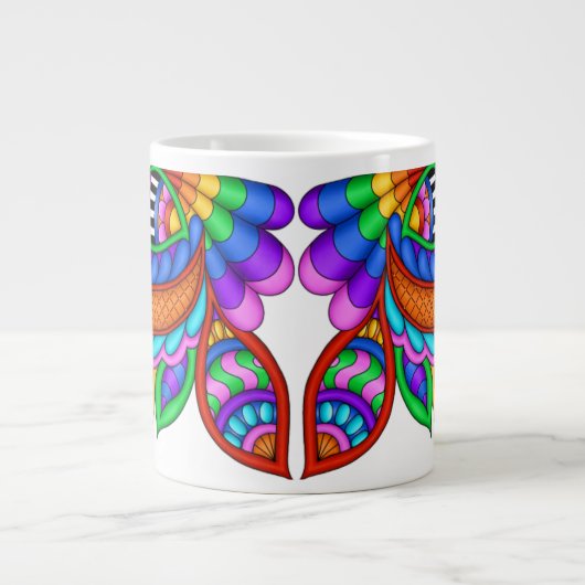 Kom en haal het. grote koffiekop (Voorkant)