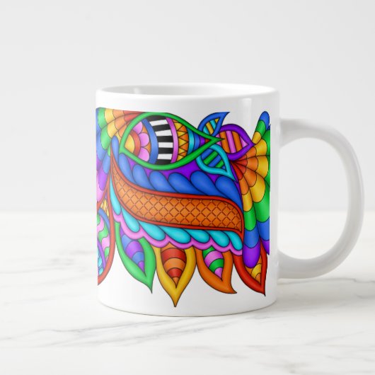 Kom en haal het. grote koffiekop (Rechts)