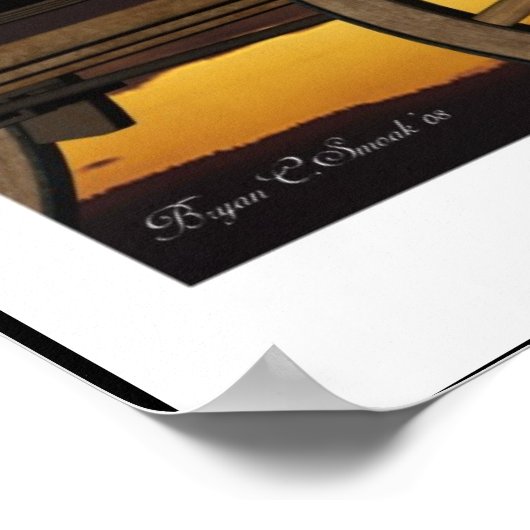 "Kom en haal het" Westerne Artwork Gunslinger Art Poster (Hoek)