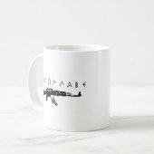 "Kom en haal ze" Koffiemok (Voorkant links)