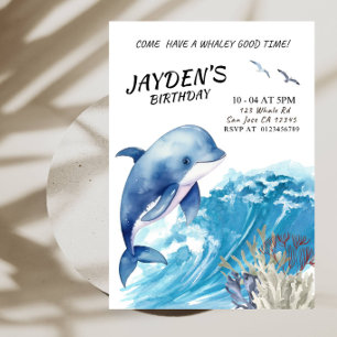 Kom en heb een walvis-achtige goede tijd Jongens V Kaart