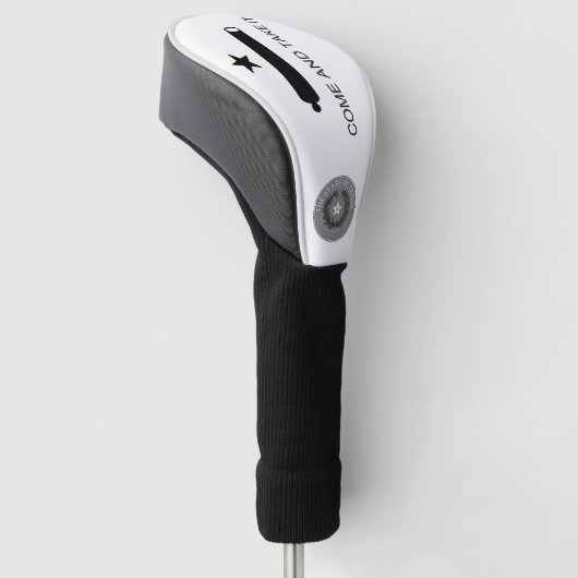 Kom en neem de vlag (TX) Golfheadcover (Schuin)