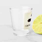 Kom en neem de vlag (TX) Shot Glas (Links)