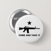 Kom en neem hem (AR15) Buttonnen Ronde Button 5,7 Cm (Voorkant /achterkant)