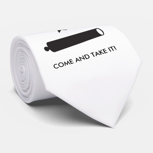 KOM EN NEEM HET! Gonzales Flag, Will Bratton Stropdas (Opgerold)