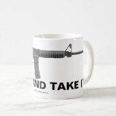 Kom en neem het koffie-Mok Koffiemok (Voorkant rechts)