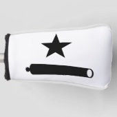 Kom en neem het Logo (TX) Golfheadcover (Voorkant)