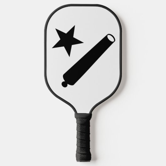 Kom en neem het Logo (TX) Pickleball Paddle (Voorkant)