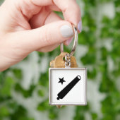 Kom en neem het Logo (TX) Sleutelhanger (Hand)