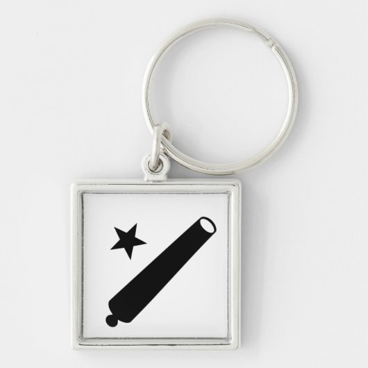 Kom en neem het Logo (TX) Sleutelhanger (Voorkant)