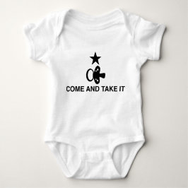 Kom en neem het mee met Pacifier - Baby Romper