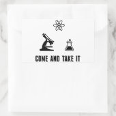 Kom en neem het mee naar Science Sticker (Tas)