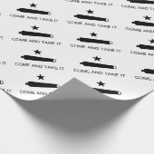 Kom en neem het mee - Texas Flag Revolution Milita Cadeaupapier (Hoek)