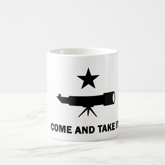 "Kom en neem het mee" voor wetenschappers Koffiemok (Center)