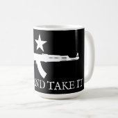 Kom en neem het revolutie koffiemok (Voorkant rechts)