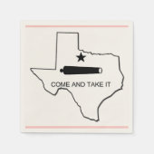 KOM EN NEEM HET - TEXAS SERVETTEN (Voorkant)
