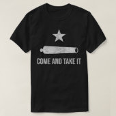 KOM EN NEEM HET VLAG TEXAS TROTS GONZALES KANON T-SHIRT (Design voorkant)