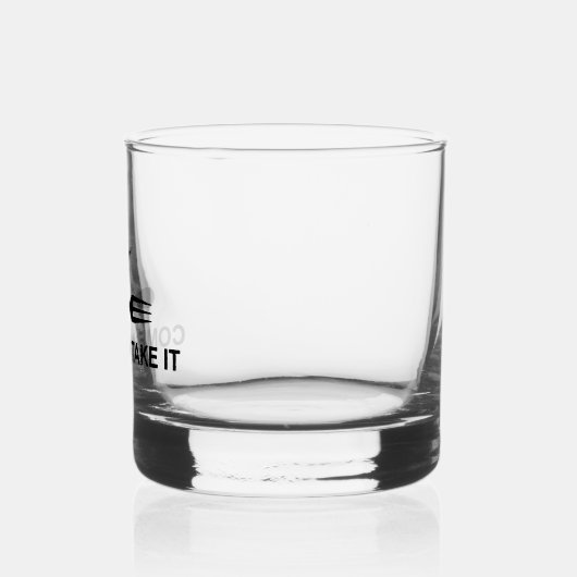 Kom en neem het vork whisky glas (Links)