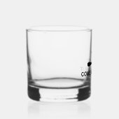 Kom en neem het vork whisky glas (Rechts)