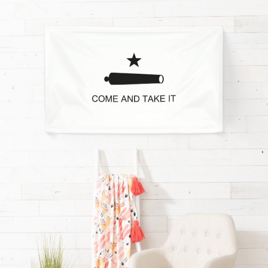 Kom en pak de vlag. spandoek (Insitu)