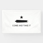 Kom en pak de vlag. spandoek (Horizontaal)