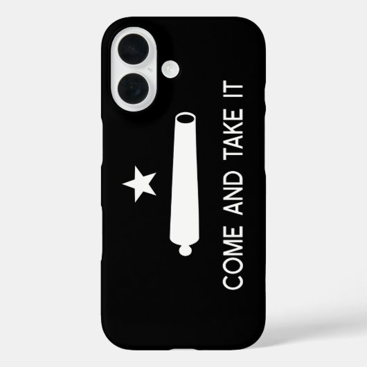 Kom en pak de vlag ~ Texas Case-Mate iPhone Case (Achterkant)