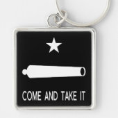 Kom en pak de vlag ~ Texas Sleutelhanger (Voorkant)