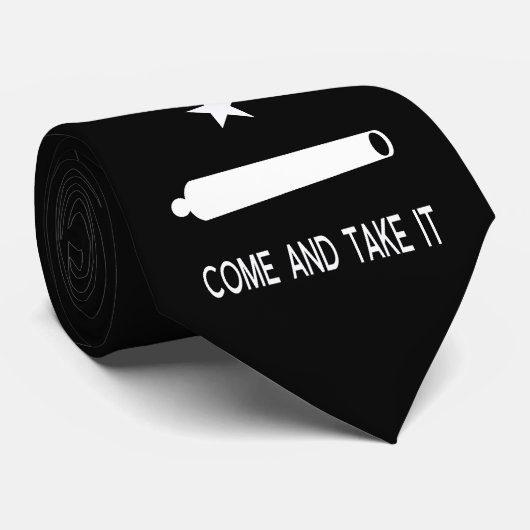 Kom en pak de vlag ~ Texas Stropdas (Opgerold)