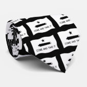 Kom en pak de vlag ~ Texas Stropdas (Opgerold)