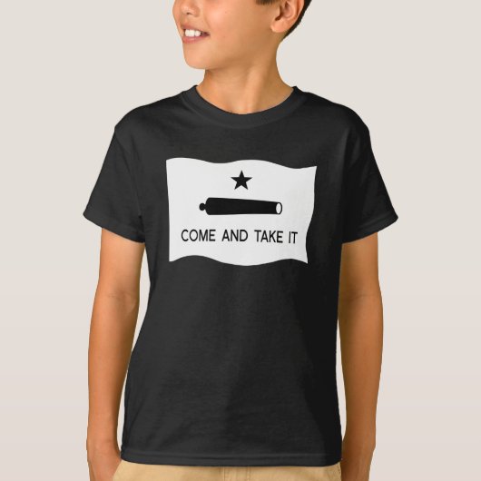 Kom en pak de vlag ~ Texas T-shirt (Voorkant)