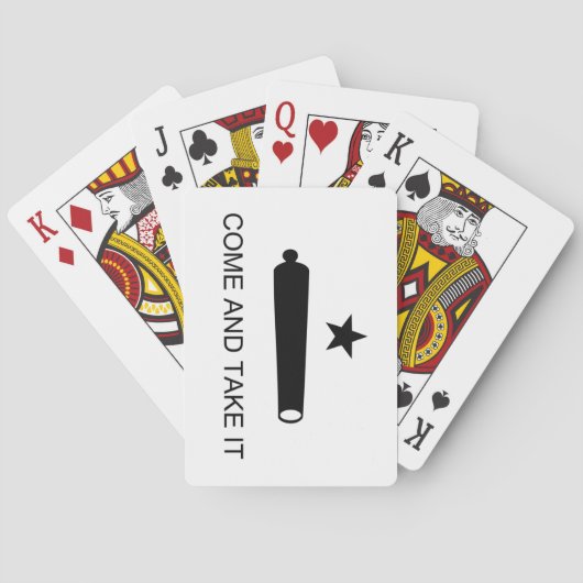 Kom en pak de vlagspelkaarten pokerkaarten (Achterkant)