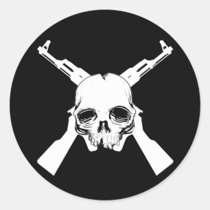 Kom en pak Em Ronde Sticker