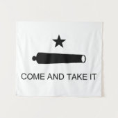 Kom en pak het - Amerikaanse Texas Flag Wandkleed (Voorkant (horizontaal))