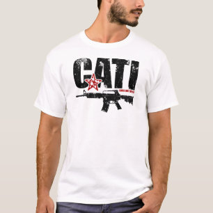 Kom en pak het AR15 T-Shirt - zwart en rood