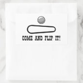 KOM EN VLIEG HET! Sticker (Tas)