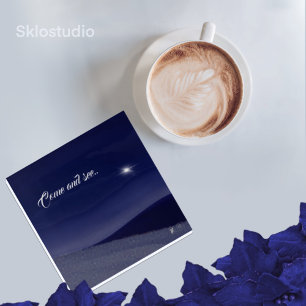 Kom en zie Kerst Keramische Tegel Tegeltje