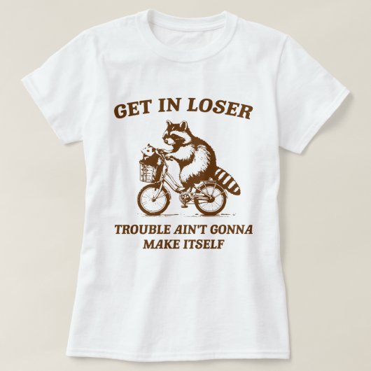 kom erin, loser t-shirt (Design voorkant)