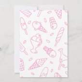 Kom Even Langs Chill Ijslolly Kids Verjaardagsfees Kaart (Achterkant)