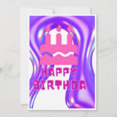 Kom feest met ons vieren! Doe mee met ons verjaard Kaart (Voorkant)