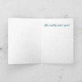 Kom goed uit het hockeyteam kaart (Binnen)