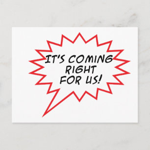 Kom goed voor ons! briefkaart