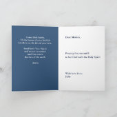 Kom Heilige Geest Prayer Naam Kaart toevoegen (Binnen)