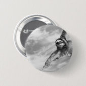 kom hier ronde button 5,7 cm (Voorkant /achterkant)