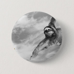 kom hier ronde button 5,7 cm