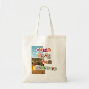 Kom hier voor adventure.bw tote bag
