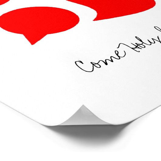 KOM HOLY SPIRIT POSTER (Hoek)