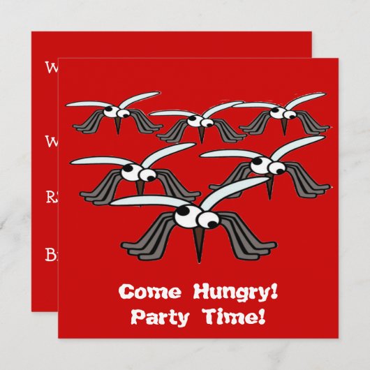 Kom Hongaar! Party Time! Uitnodiging (Voorkant / Achterkant)